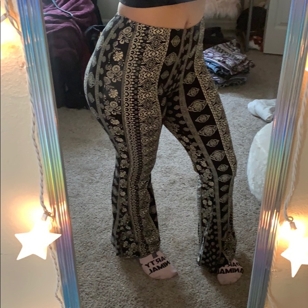boho flare pants